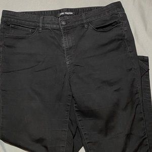 Joe Fresh Black Skinny Jeans (Jeggings)